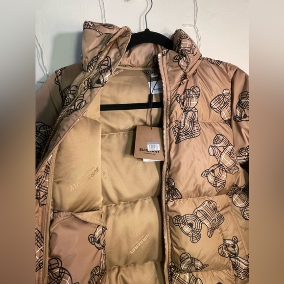 BURBERRY Thomas Bear Puffer Jacket Size 14y - Picture 5 of 14